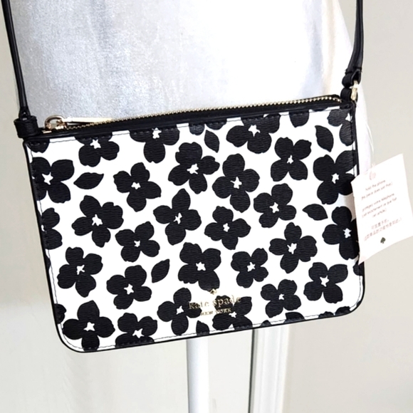 New!Kate Spade Darcy Black Multi Crossbody Bag - Picture 12 of 13
